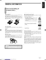 Preview for 5 page of JVC XL-MV757TN Instructions Manual