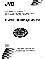 JVC XL-PG31 Operating Instructions Manual preview