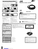 JVC XL-PG59SL Instructions Manual preview