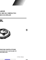 Preview for 1 page of JVC XL-PM20SL Operating Instructions Manual