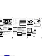 Preview for 1 page of JVC XL-PV700 Instructions