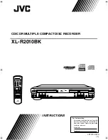 Preview for 1 page of JVC XL-R2010BK Instructions Manual