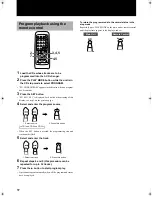 Предварительный просмотр 22 страницы JVC XL-R5000BK Instructions Manual