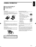 Preview for 5 page of JVC XL-SV23GD Instructions Manual