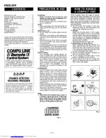 Preview for 6 page of JVC XL-Z431BK Instructions Manual