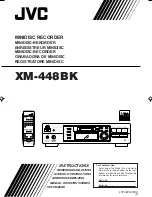 Preview for 1 page of JVC XM-448BK Instructions Manual