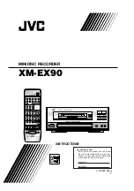 JVC XM-EX90 Instruction Manual предпросмотр