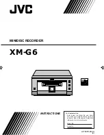 Preview for 1 page of JVC XM-G6 Instructions Manual