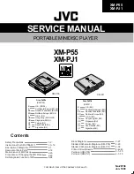 JVC XM-P55 Service Manual предпросмотр