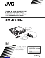 JVC XM-R700SL Instructions Manual preview