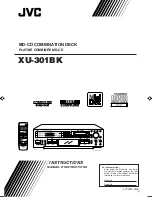 Preview for 1 page of JVC XU-301BK Instructions Manual