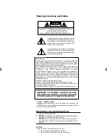 Предварительный просмотр 2 страницы JVC XV-1000BK Instructions Manual