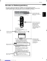 Предварительный просмотр 7 страницы JVC XV-C3SL (German) Bedienungsanleitung