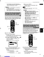 Предварительный просмотр 31 страницы JVC XV-C3SL (German) Bedienungsanleitung