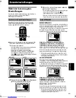 Предварительный просмотр 49 страницы JVC XV-C3SL (German) Bedienungsanleitung