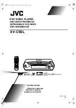 JVC XV-C5SL (Czech) Přiručka K Obsluze предпросмотр