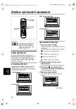 Preview for 36 page of JVC XV-C5SL (Czech) Přiručka K Obsluze