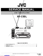 JVC XV-C5SL Service Manual preview