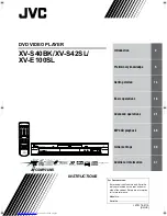 JVC XV-E100SL Instructions Manual preview