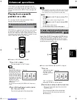 Preview for 23 page of JVC XV-E100SL Instructions Manual