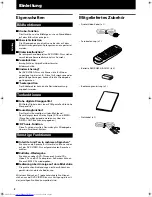 Preview for 6 page of JVC XV-E111SL (German) Bedienungsanleitung