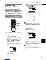 Preview for 47 page of JVC XV-E111SL (German) Bedienungsanleitung