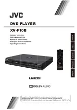 Preview for 1 page of JVC XV-F10B Operating Instructions Manual