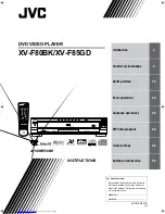 JVC XV-F80BK - Progressive-Scan DVD Player Instructions Manual preview