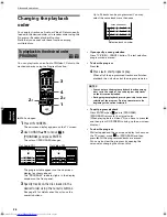 Предварительный просмотр 38 страницы JVC XV-F80BK - Progressive-Scan DVD Player Instructions Manual