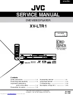 JVC XV-LTR1 Service Manual preview