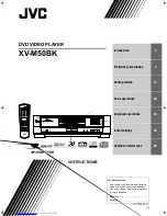 JVC XV-M50BK Instructions Manual preview