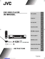 JVC XV-MK5GSL Instructions Manual preview