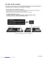 Preview for 3 page of JVC XV-N222SUC2 Service Manual