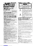 JVC XV-N310B Instructions Manual preview