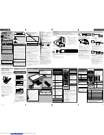 Preview for 1 page of JVC XV-N328S Instructions Manual