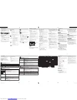 Preview for 2 page of JVC XV-N340BUC Instructions