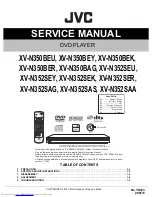 JVC XV-N350BEU Service Manual preview