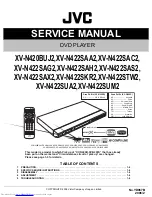 JVC XV-N420BUJ2 Service Manual preview