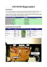 JVC XV-N5 User Manual preview