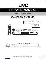 Preview for 1 page of JVC XV-N50BK Service Manual