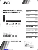 JVC XV-N510B Instructions Manual preview