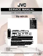 Preview for 1 page of JVC XV-N512S Service Manual