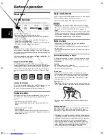 Preview for 4 page of JVC XV-NK38SL Instructions Manual