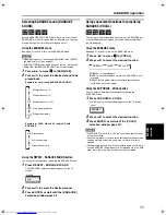 Preview for 25 page of JVC XV-NK38SL Instructions Manual