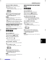 Preview for 31 page of JVC XV-NK58SL Instructions Manual