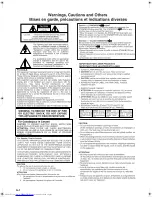 Preview for 2 page of JVC XV-NP10S Instructions Manual