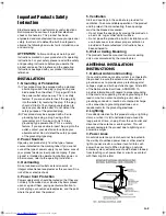 Preview for 3 page of JVC XV-NP10S Instructions Manual