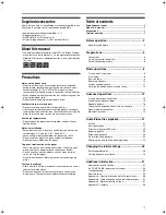 Preview for 3 page of JVC XV-NP1SL Instructions Manual