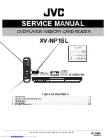 JVC XV-NP1SL Service Manual preview