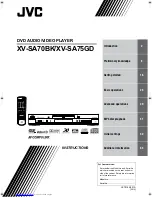 JVC XV-SA70BK Instructions Manual preview